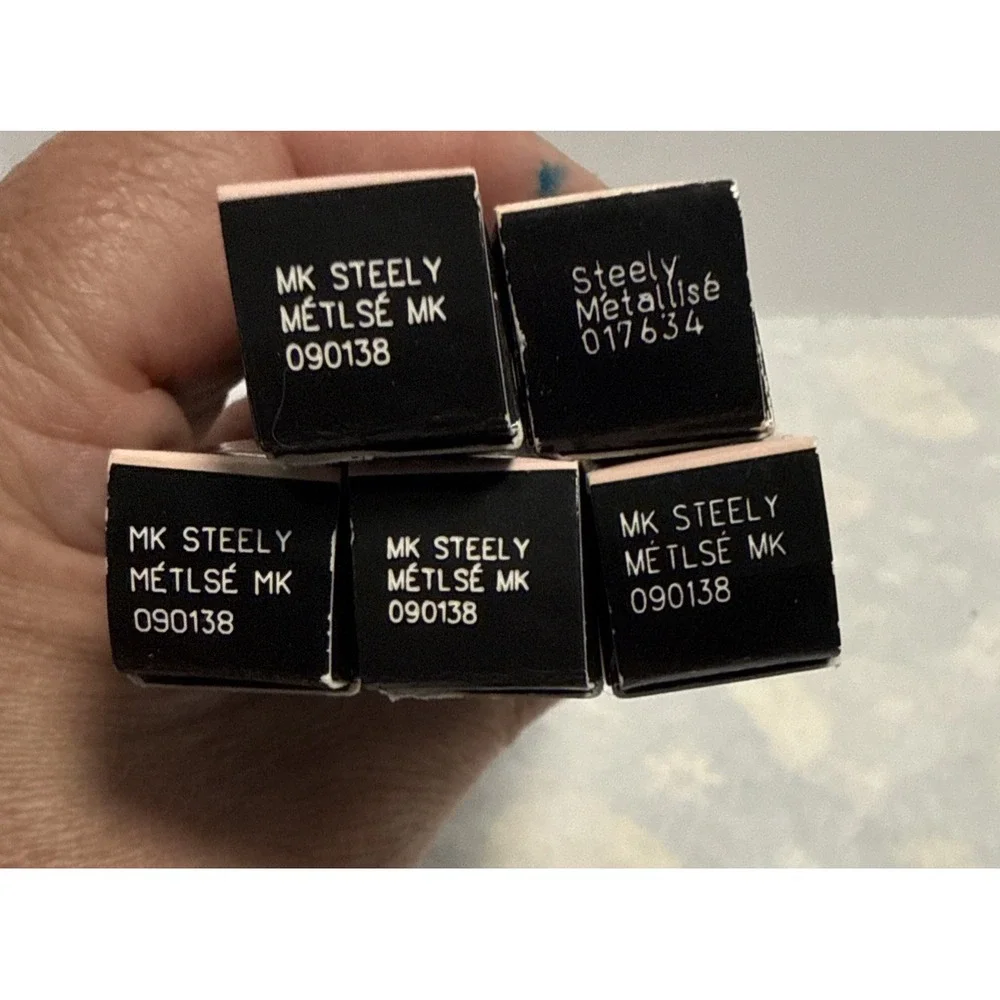 Lot of 5 Mary Kay Eyeliner Steely & MK Steely 090138 & 017634 New Discontinued